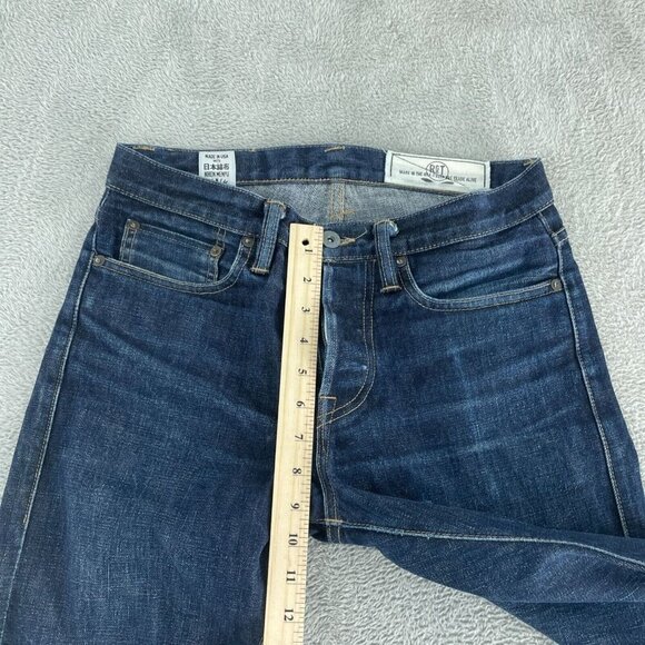 Rogue Territory RGT Mens 28x31 Slim Straight Nihon Menpu Selveged Jeans 2815 - Picture 8 of 16